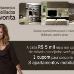 Promoção favorita sorteia 3 apartamentos mobiliados