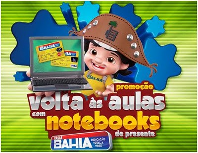 promoção volta as aulas casas bahia