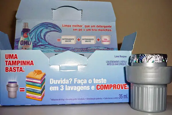 amostra grátis omo liquido
