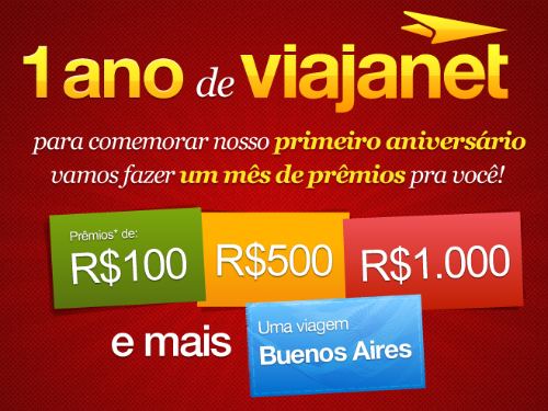 1 ano de viajanet
