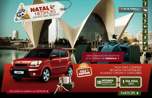 promoção natal netshoes