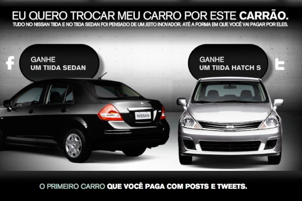 promoção nissan tiida