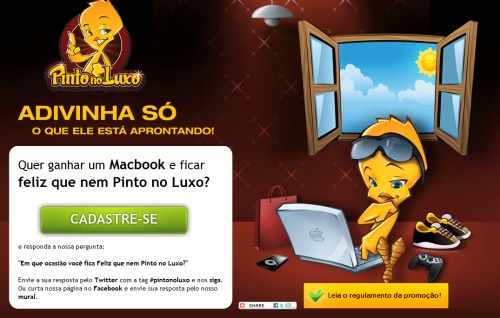 Concurso pinto no luxo
