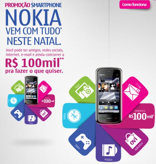 Promoção smartphone Nokia