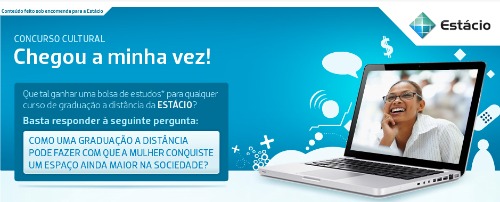 concurso chegou a minha vez