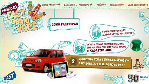 promoção fast como você