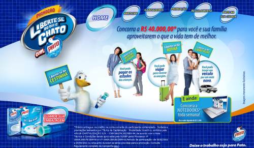 liberte-se do que é chato com pato