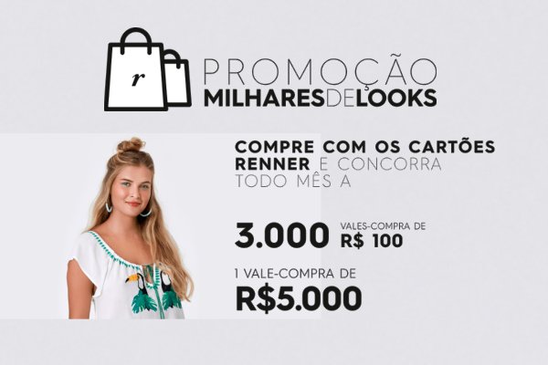 promoção inverno lojas renner