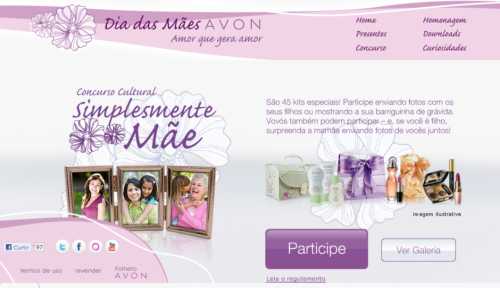 dia das mães avon 2011