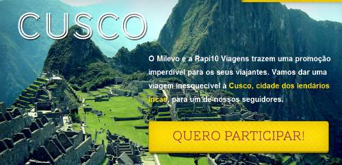 promoção milevo e rapi10 cusco