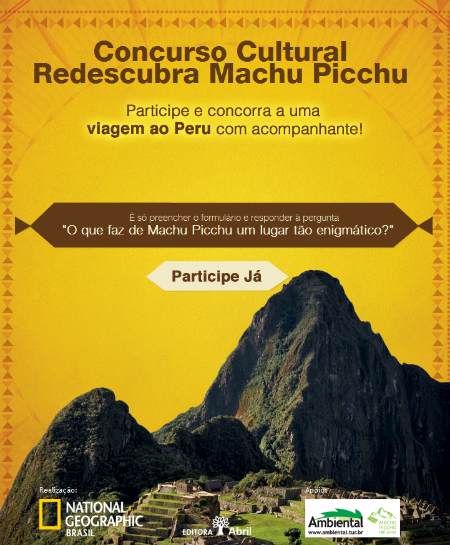 concurso cultural peru machu picchu