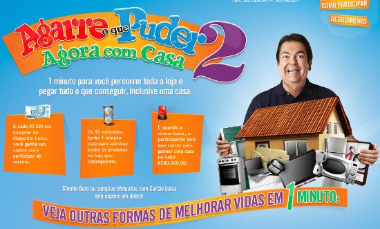 Magazine Luiza Agarre o Que Puder 2