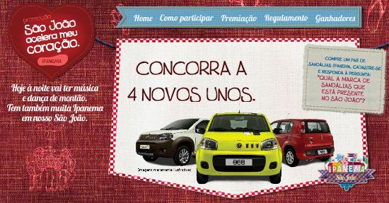 Promoção São João Acelera Meu Coração