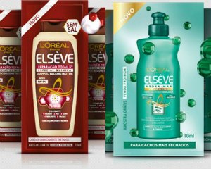 amostra elseve shampoo