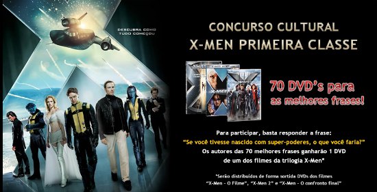 concurso cultural hipercard x-men