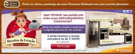 concurso receitas da estação