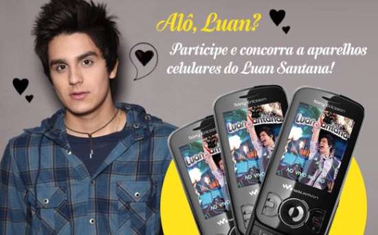 promoção alô luan capricho