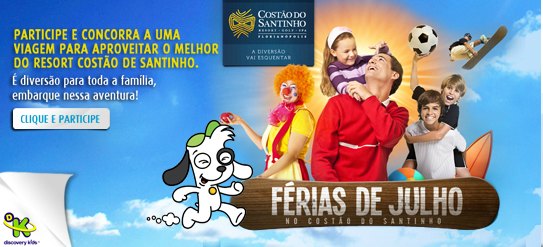 promoção discovery kids nas férias