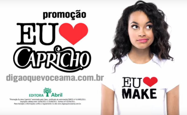 promoção eu amo capricho