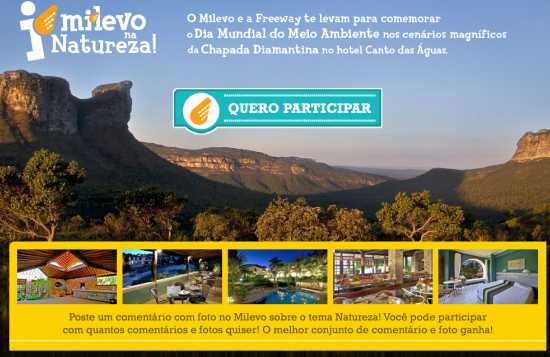 promoção milevo na natureza