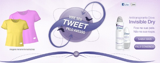 promoção vire seu tweet pelo avesso