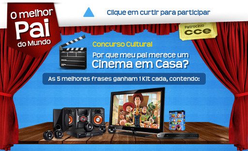 Concurso Dia dos Pais Casas Bahia