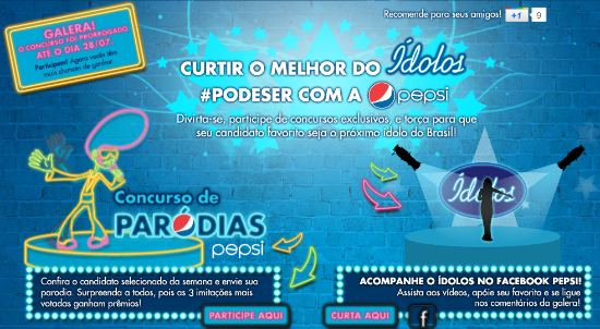 Concurso cultural de Paródias Pepsi