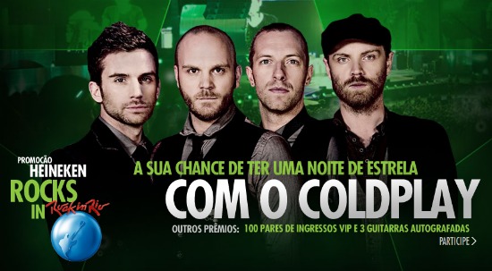 promoção heineken rocks in rock in rio