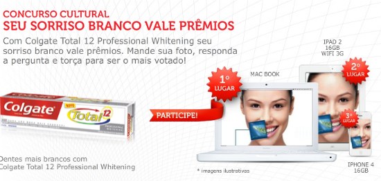 Concurso seu sorriso branco