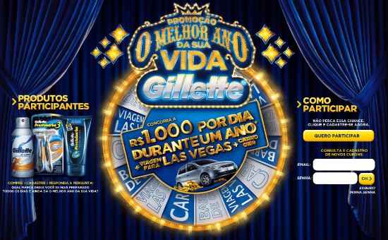 gillette o melhor ano da sua vida