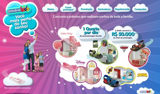 promoção grendene kids