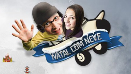 promoção natal com neve