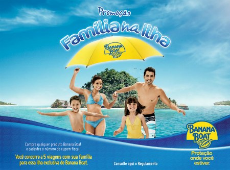 familia na ilha