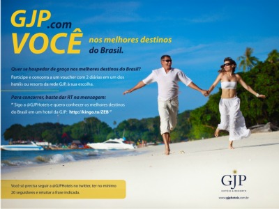 promoção GJP hoteis