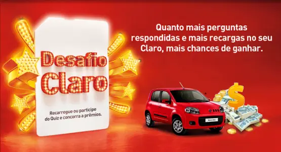 promoção desafio claro