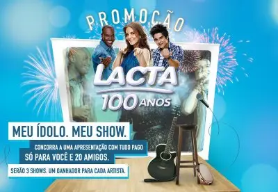 promoção lacta 100 anos