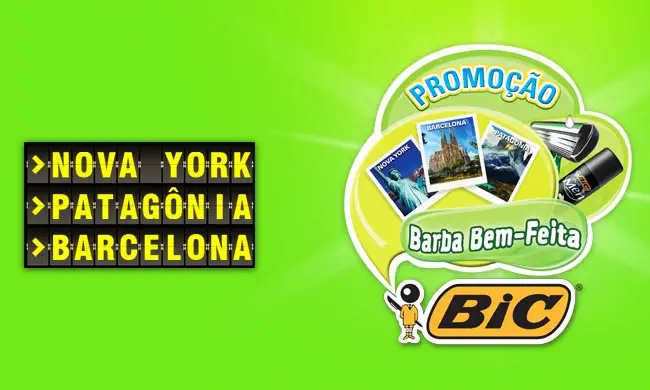 promoção bic barba