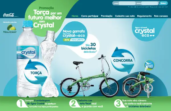 promoção crystal