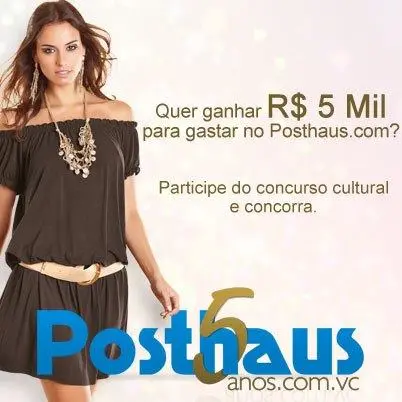 promoção posthaus sorteia