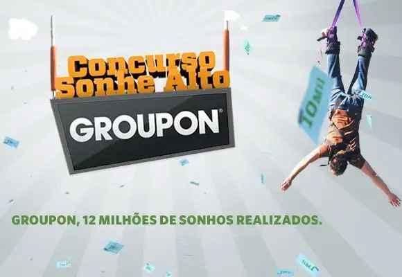 concurso sonhe alto groupon