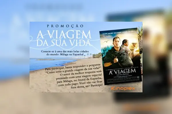 promoção kinoplex viagem