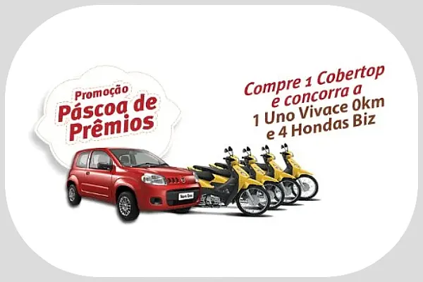 promoção páscoa de prêmios