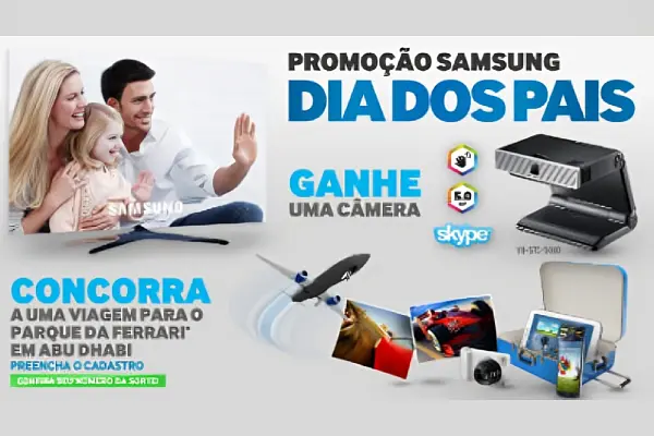 dia dos pais samsung sorteia viagem