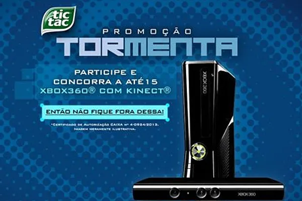 promoção tormenta tic tac