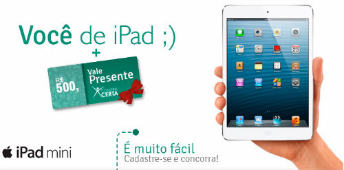 ipad e vale compras