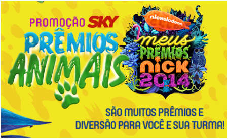 sky prêmios animais