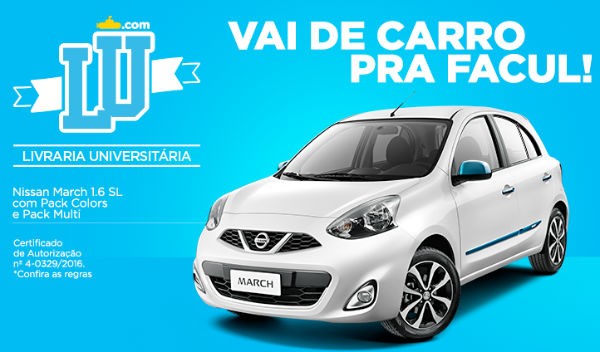 Promoção vai de carro