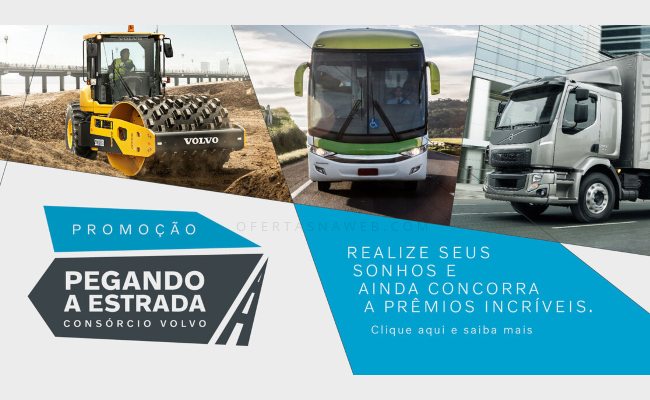 promoção volvo caminhões