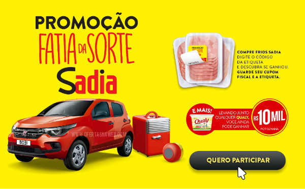 fatia da sorte sadia