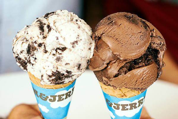 sorvete grátis ben jerrys